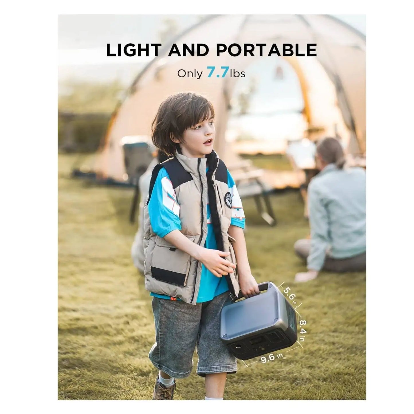 ECOFLOW Portable Power Station RIVER 2, 243Wh LiFePO4 Battery