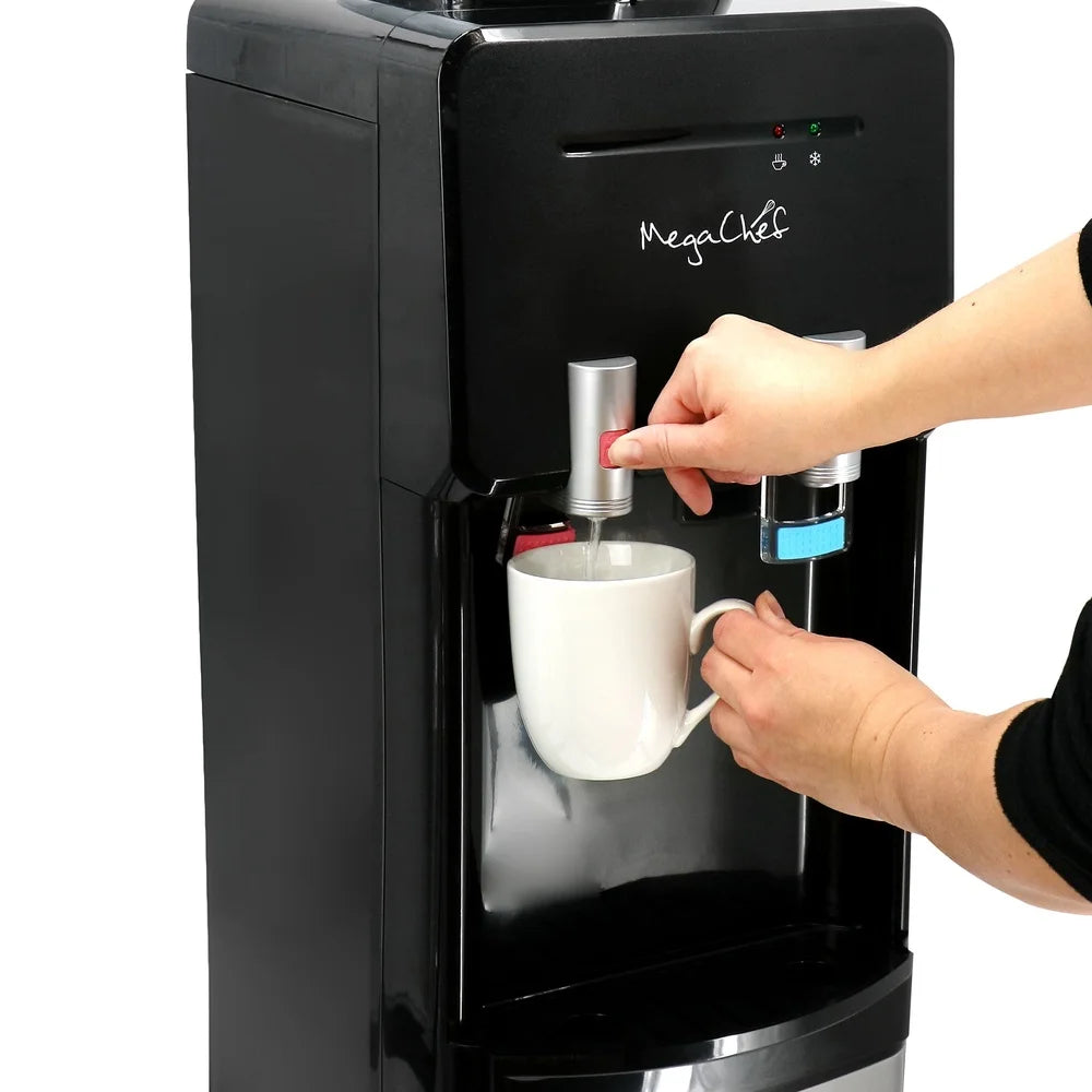 Top Load Hot Cold Water Dispenser Child Safety Lock Drip Tray
