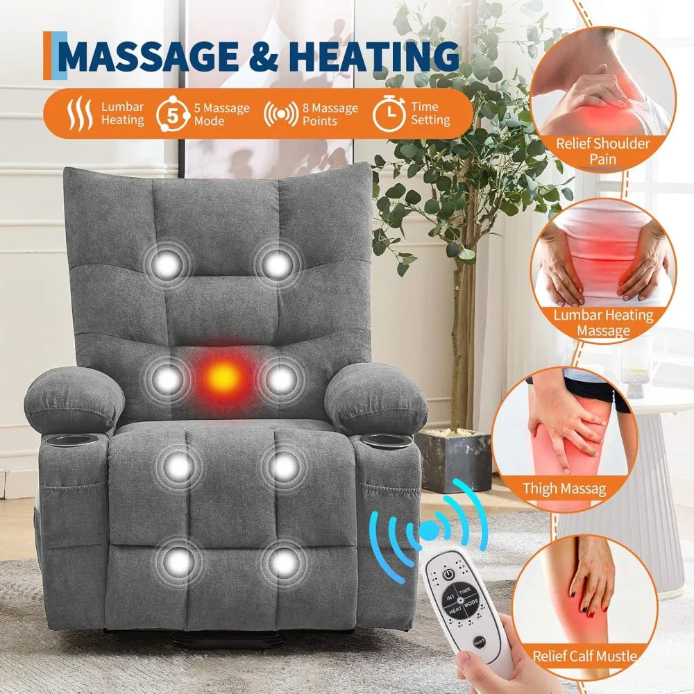 Electric Power Lift Recliner Chair for Seniors