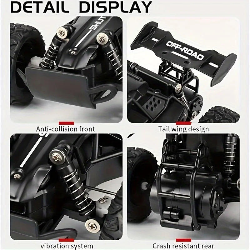 ZNLYRION 1:16 Alloy RC Off Road Car 2.4G Wireless Remote Control