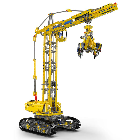 Mould King 17059 Technical Car Toys Remote Control Crawler Crane