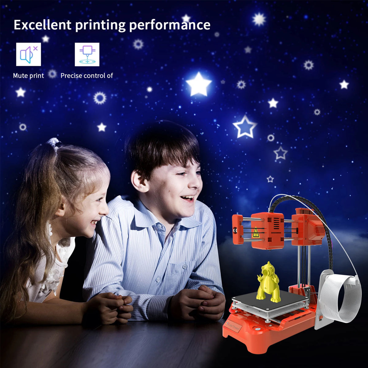 EasyThreed K7 Children Mini Desktop 3D Printer