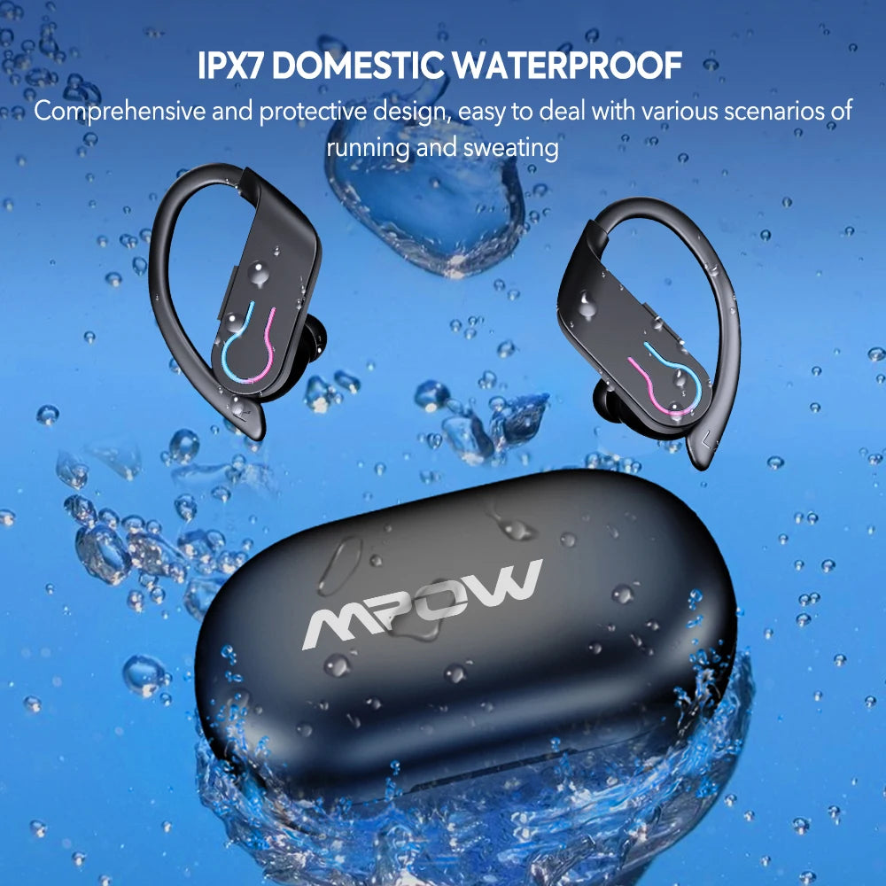 Mpow Q63 Bluetooth 5.3 Earphones Sports Headset