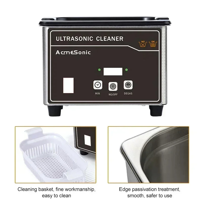 BALASHOV US 110V Portable Ultrasonic Cleaner, Sonic Cleaning Machine