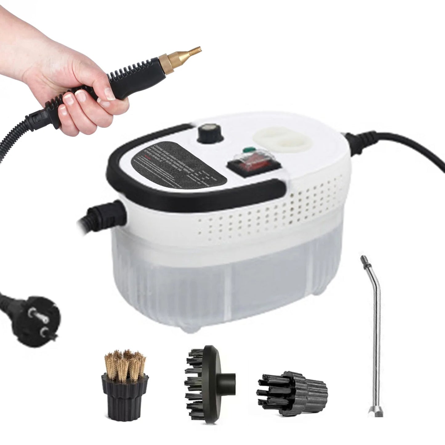 Romellar NEW 1500W Steam Cleaner for Car Cleaning