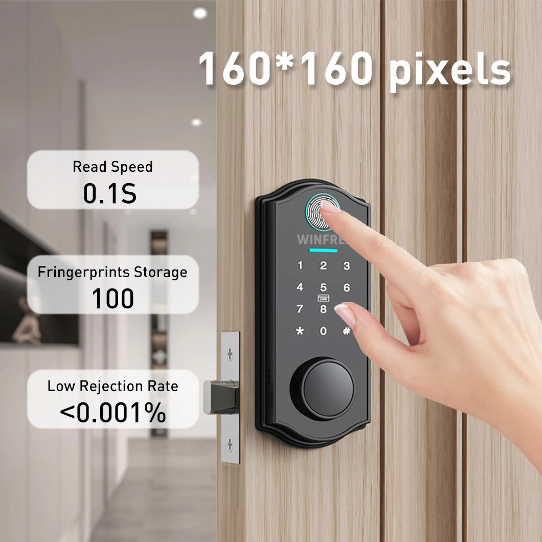 WINFREE Keyless Entry Deadbolt Smart Lock