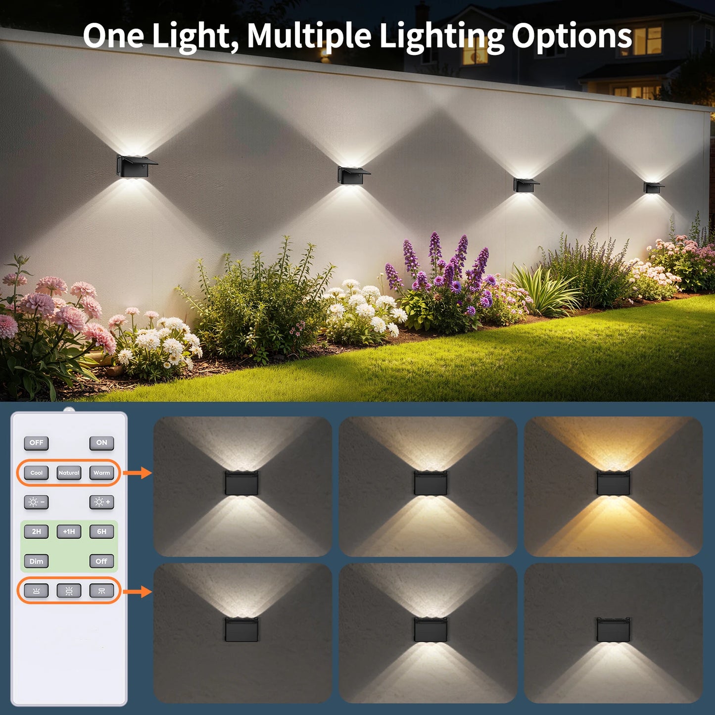 Intelamp Solar Wall Lights