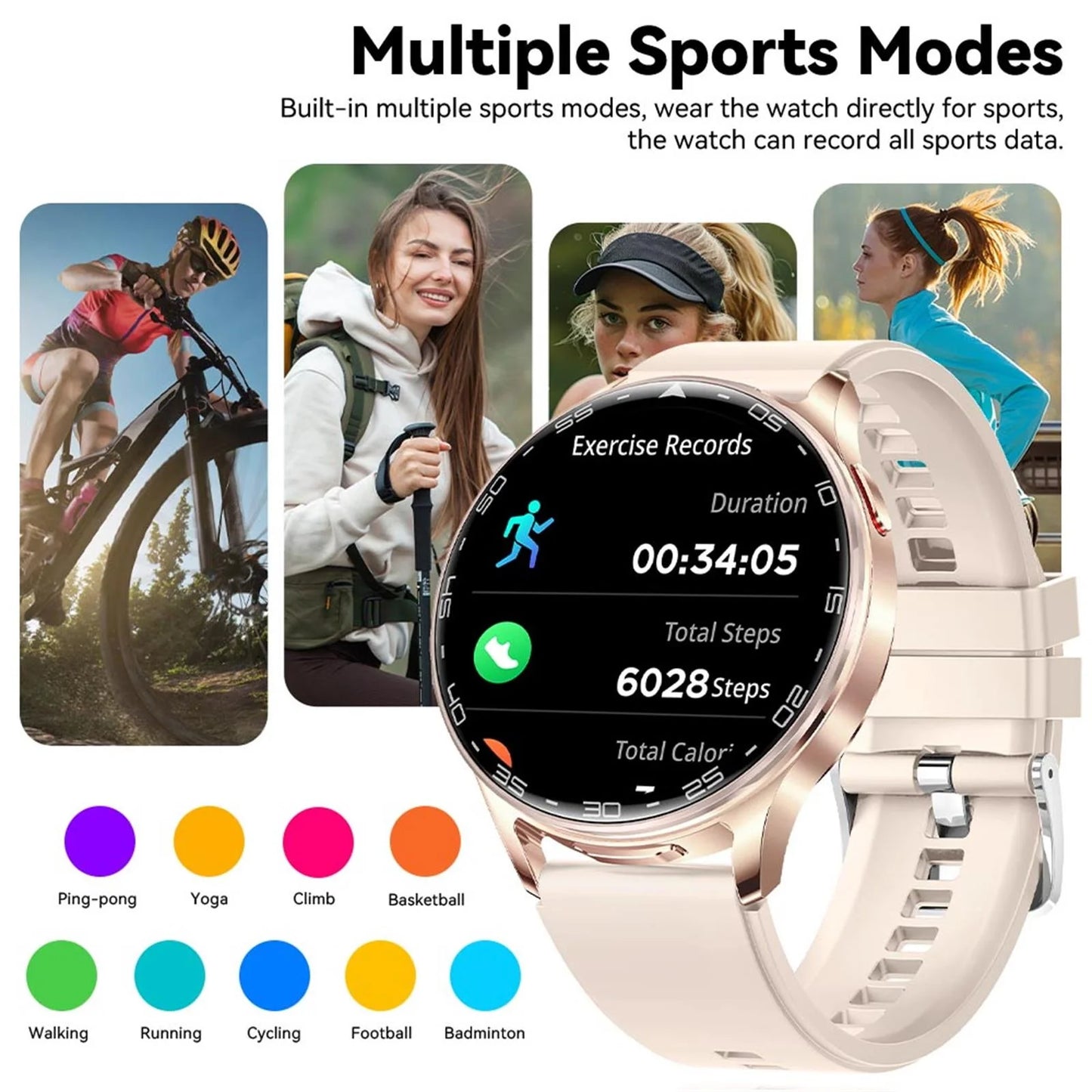 EIGIIS 2026 2-in-1 Smart Watch