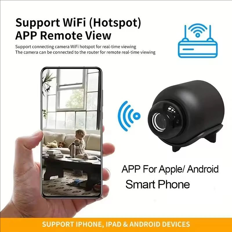 X5 Mini Camera 1080P HD Wi-fi Wireless Night Vision