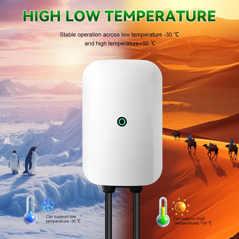 IPENGEN 7KW EV Charger Wall Box Type2