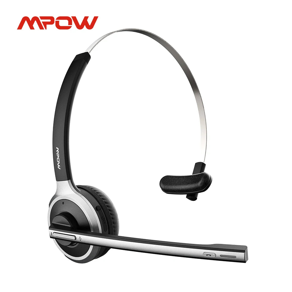 1/2PCS Mpow M5 Wireless Headphones Bluetooth Headset with Mic