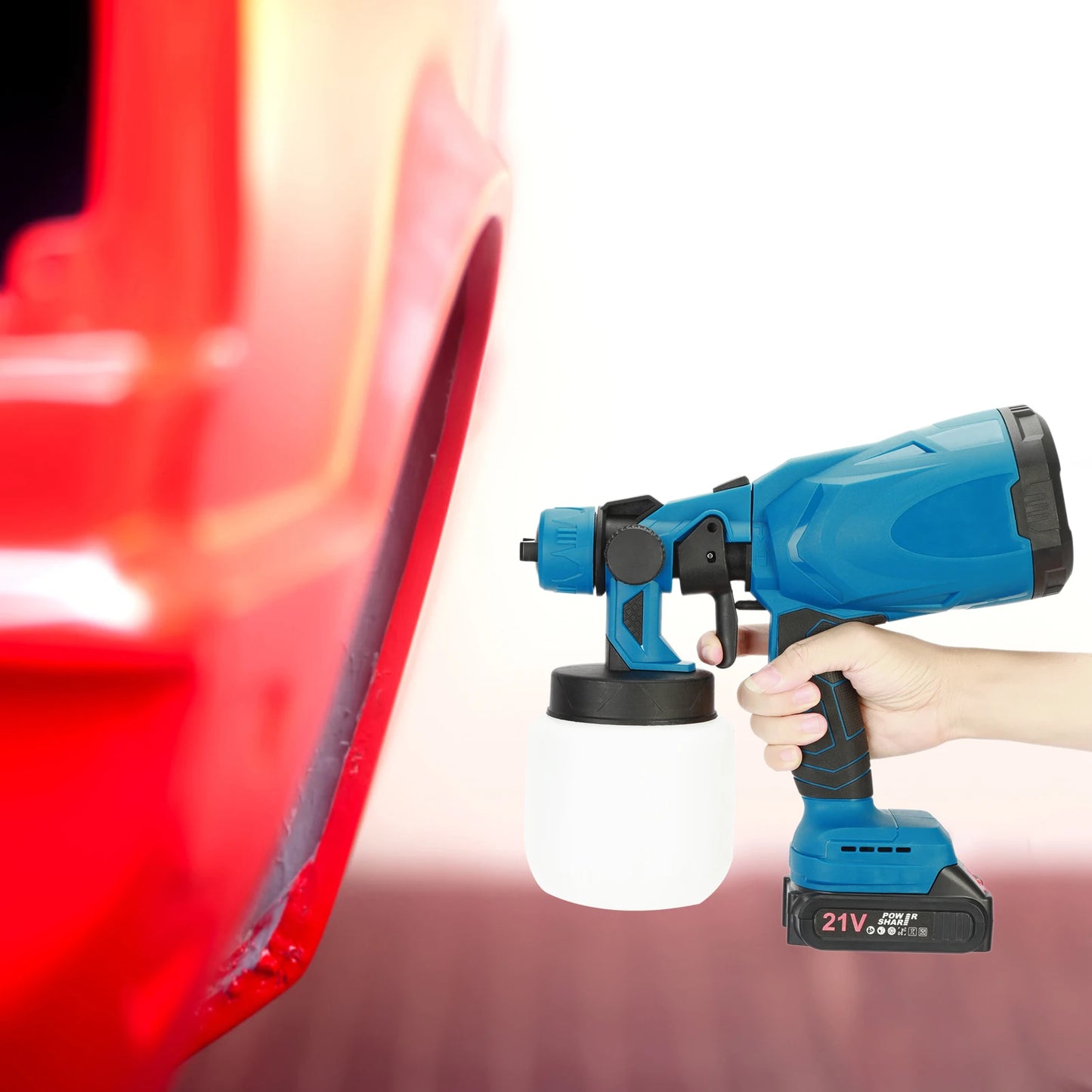 MICBORVE 1 Set Mini Paint Sprayer Ergonomic Handle
