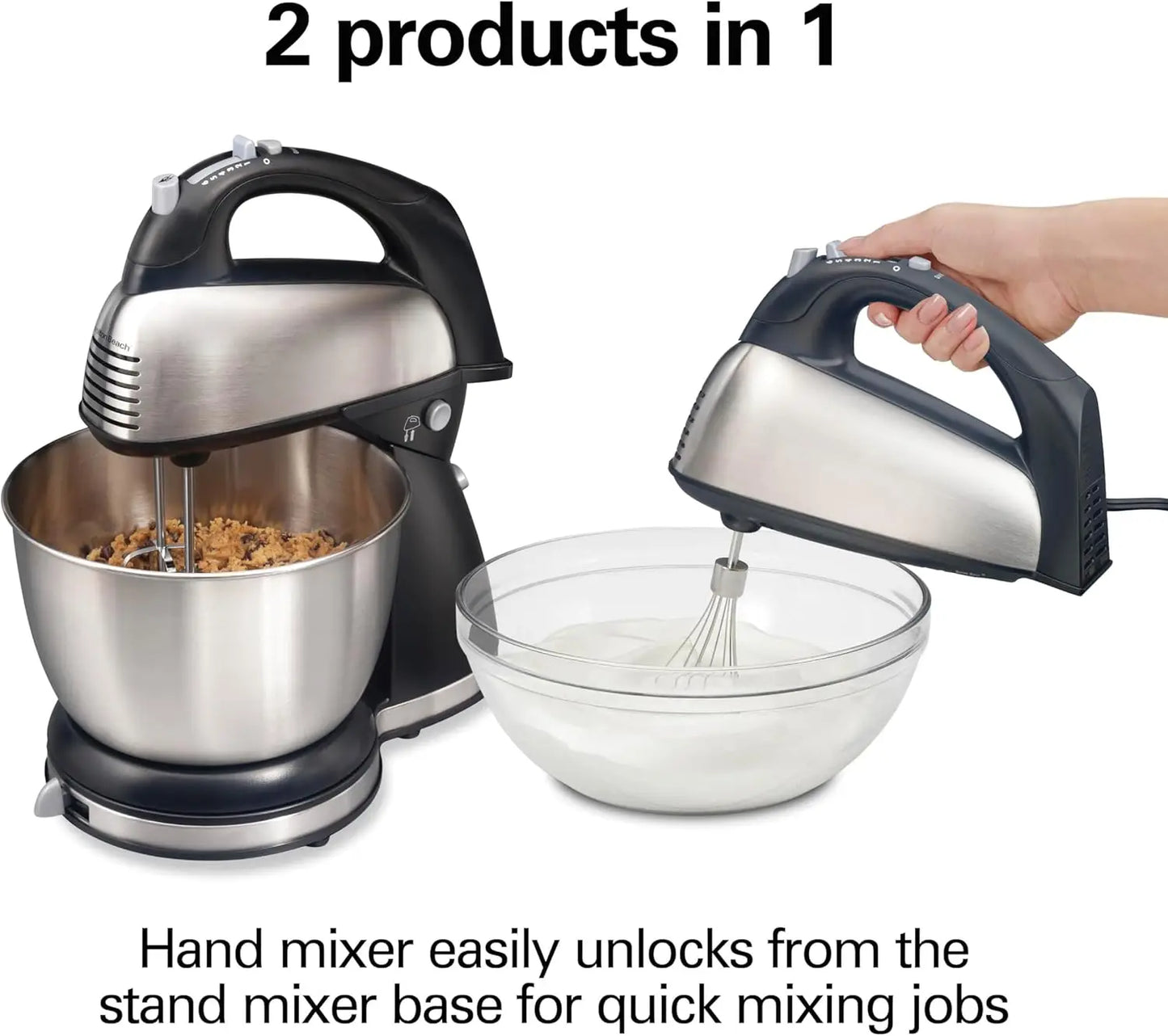 HAMILTON BEACH  Classic Stand and Hand Mixer