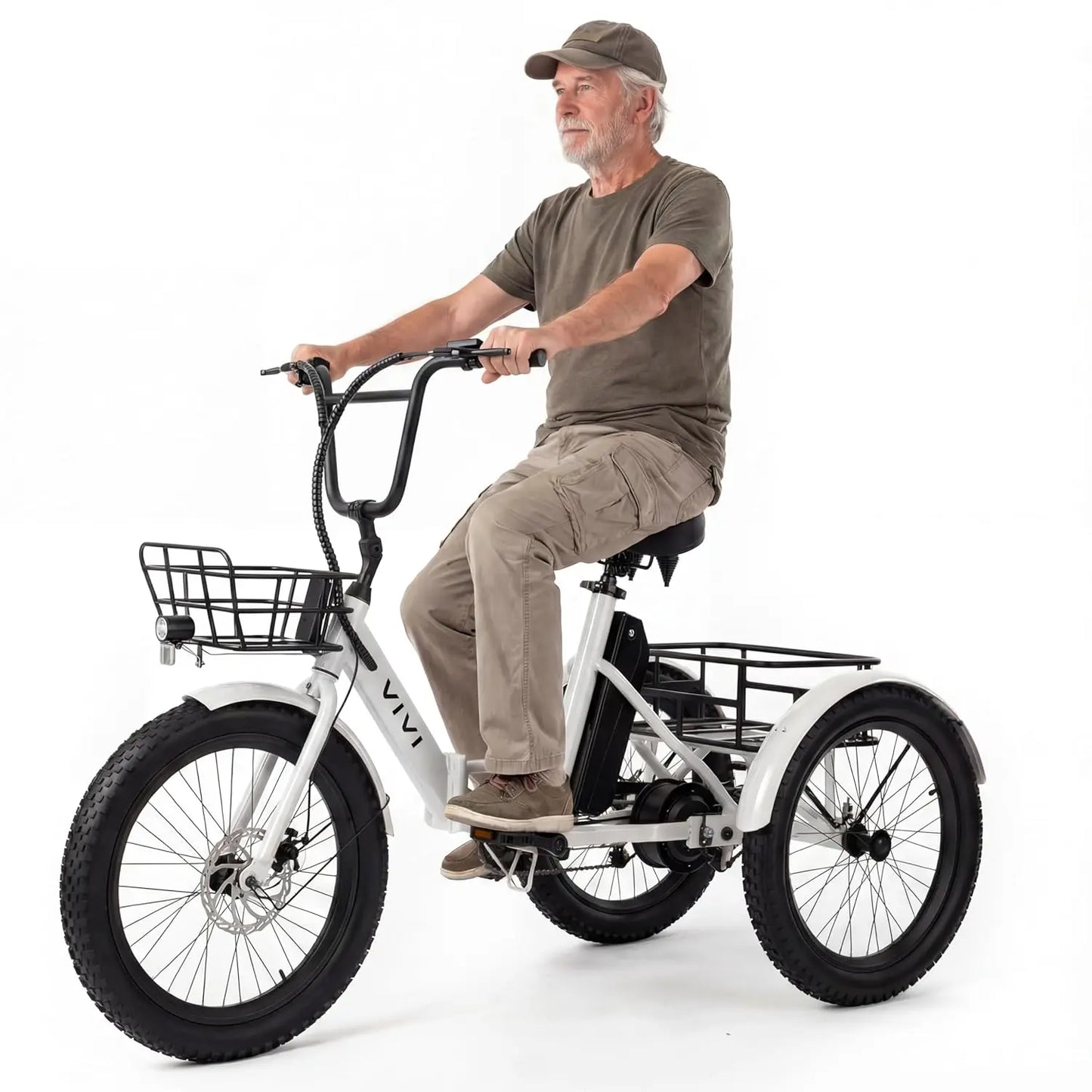 VIVI Electric Tricycle Trike for Adults Peak 750W