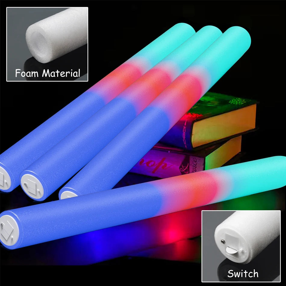 250 PCS Glow In The Dark Party Supplies
