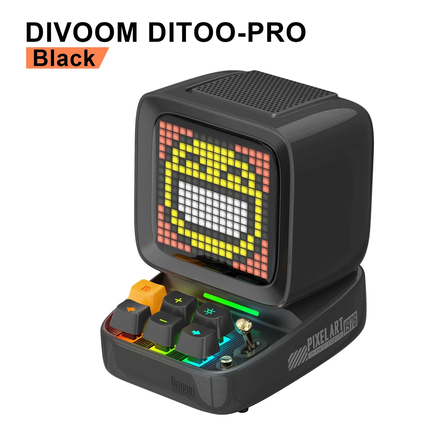 Divoom Ditoo-Pro Speaker Mini Retro Pixel Art Bluetooth Portable