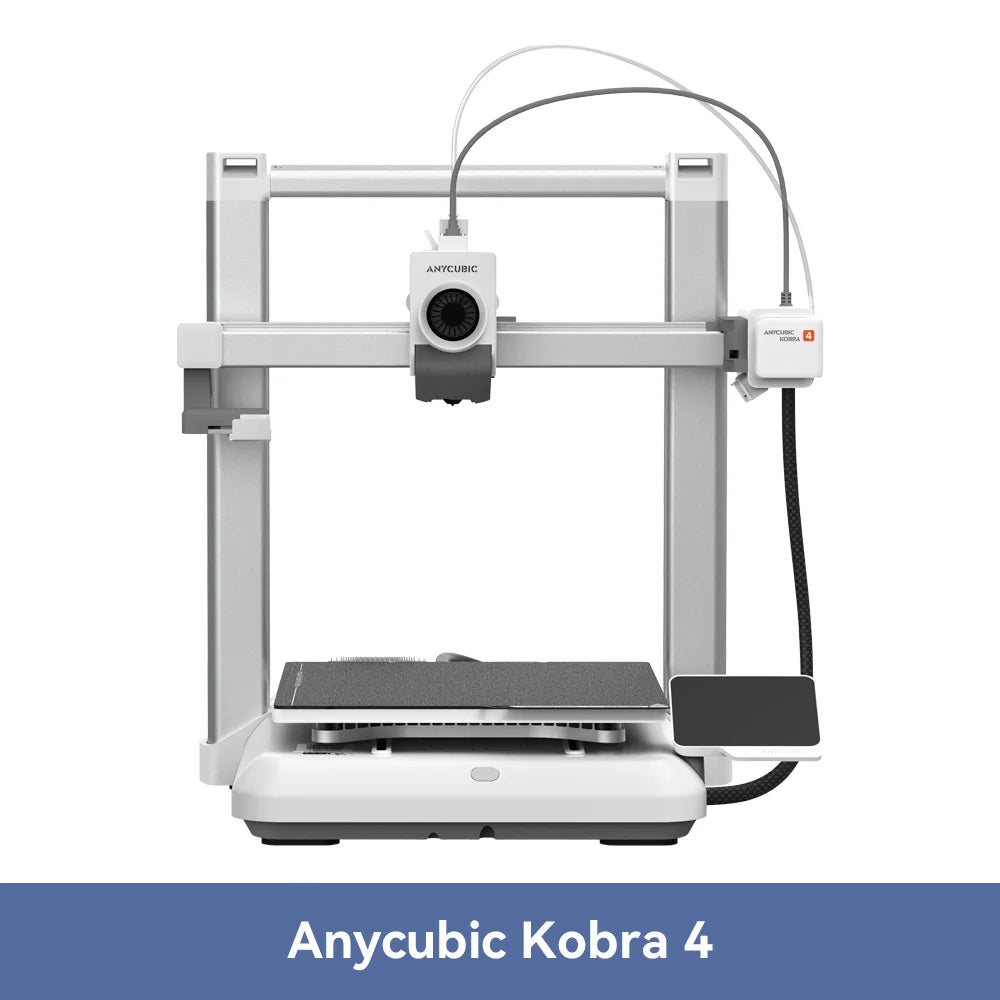 ANYCUBIC Kobra 4/Kobra 4 Combo 600mm/s Fast Printing Multi-Color
