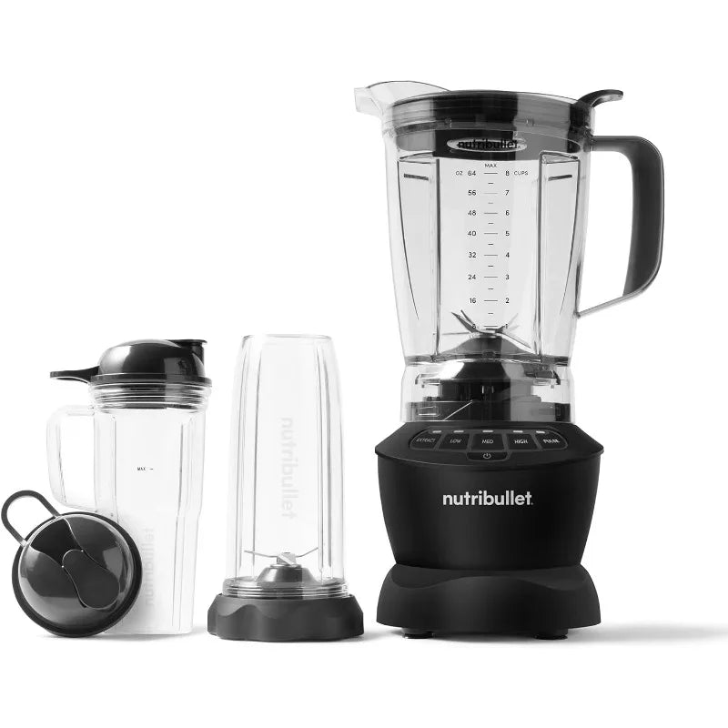 nutribullet Full-Size Blender Combo 1200W –Matte Black