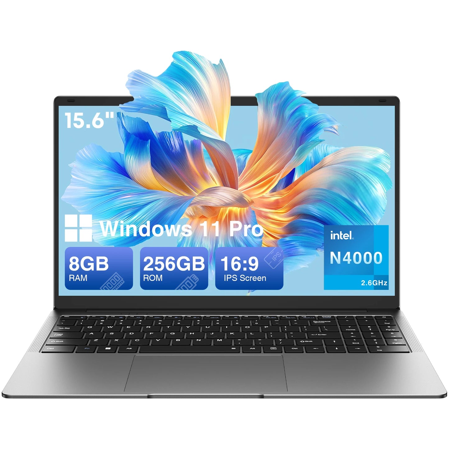 ZENAERO 15.6 "Thin & Portable Laptop Computer Intel Celeron N4000