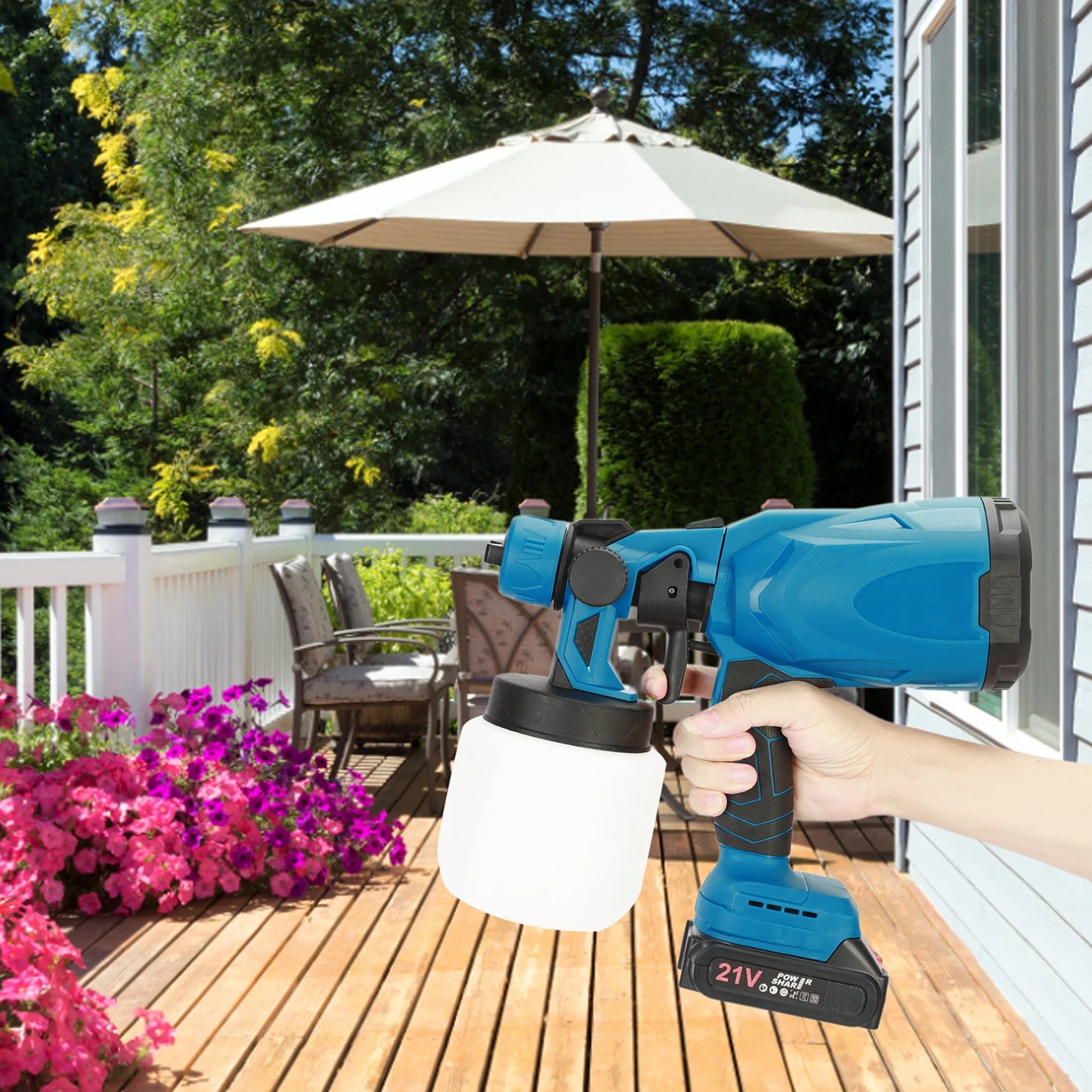 MICBORVE 1 Set Mini Paint Sprayer Ergonomic Handle