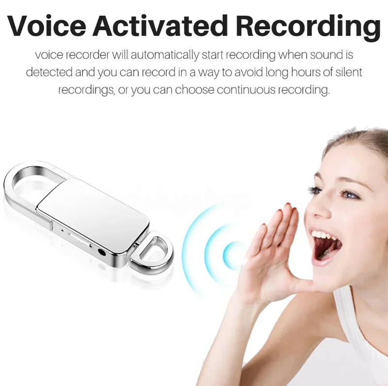 KIDKD Smart Audio Voice Activated Recorder