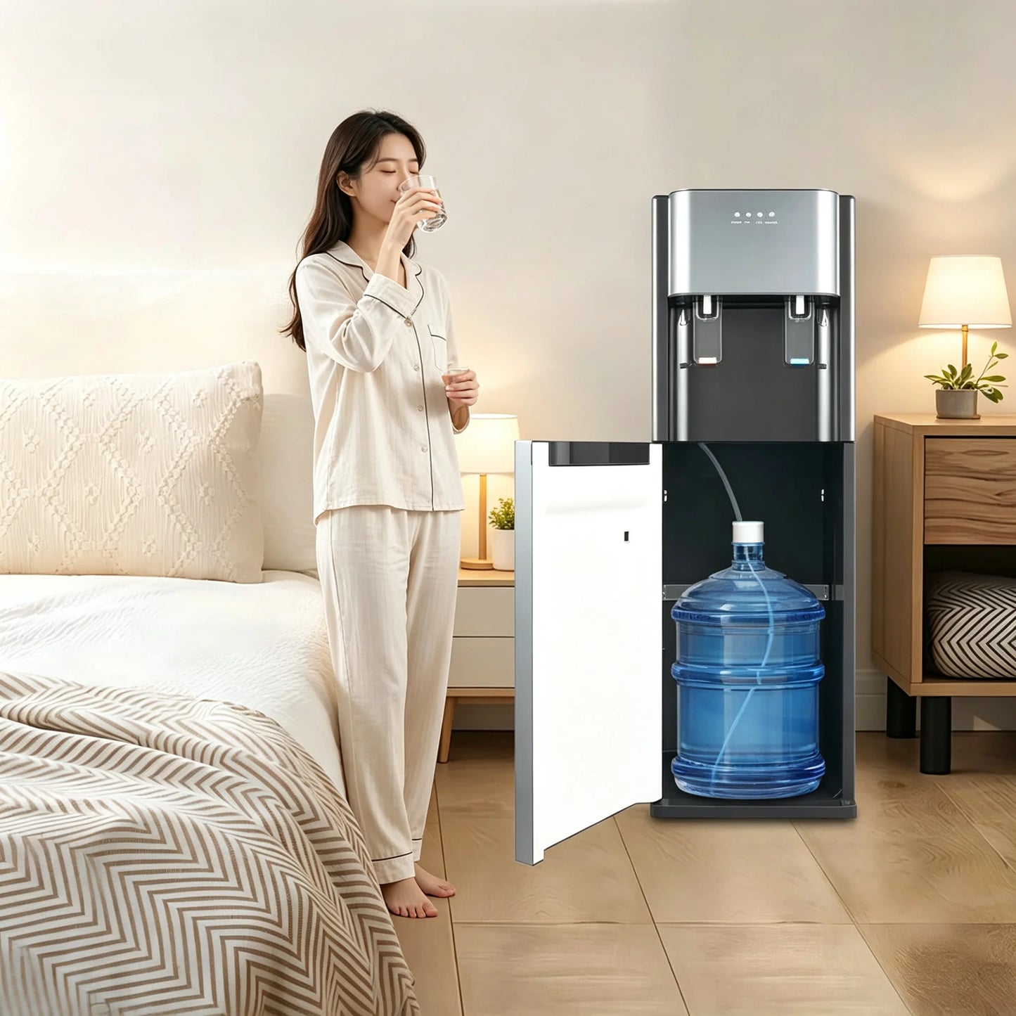F880 Bottom Loading Water Dispenser, Heating And Cooling