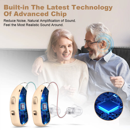 K&FCOPTEE Volume-Adjustable Hearing Loss Sound Amplifiers