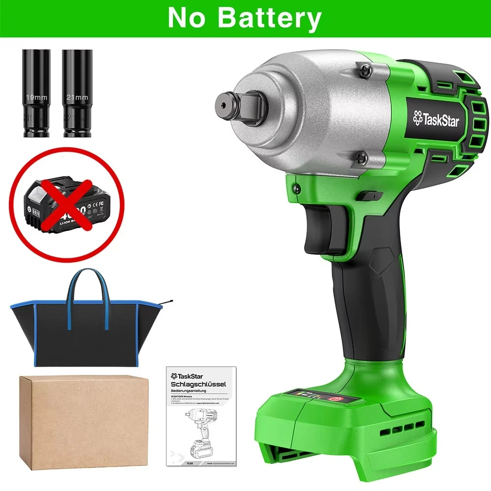 TaskStar 1600N.M Brushless Electric Impact Wrench