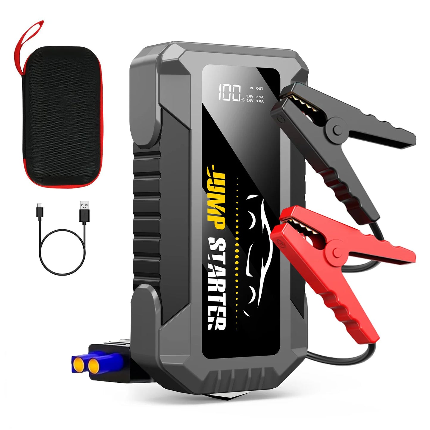Car Jump Starter 5000A, Jump Starter Battery Pack
