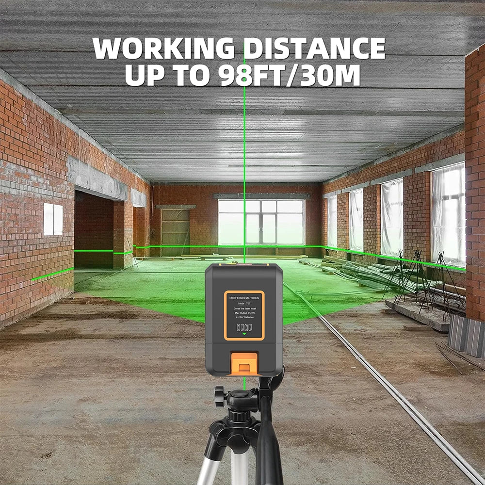 BOAYAL  2 Lines Laser Level Self-leveling
