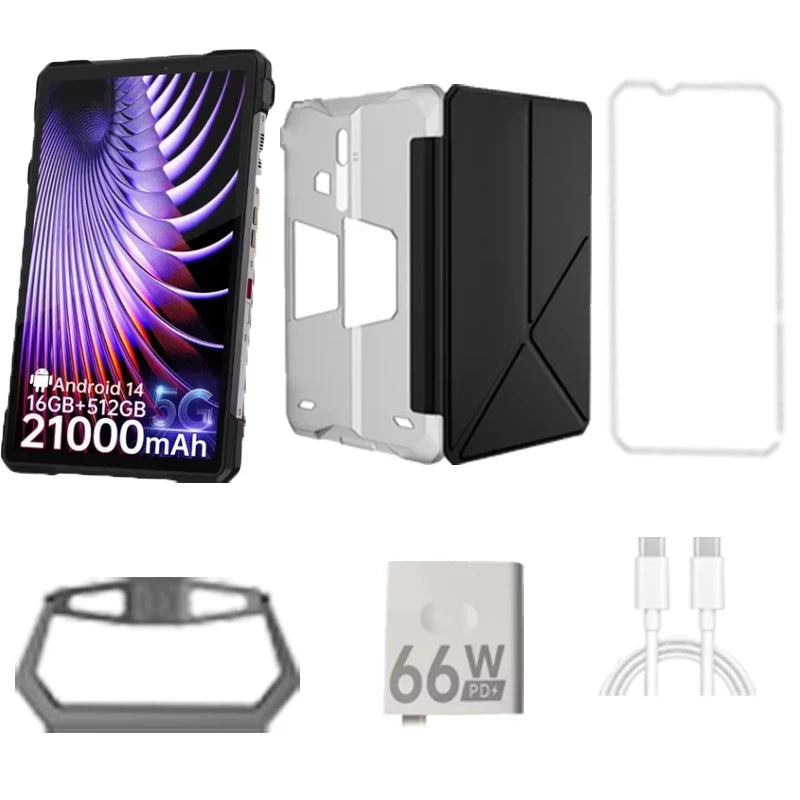 8849 TANK PAD Unihertz Rugged Projector Tablet