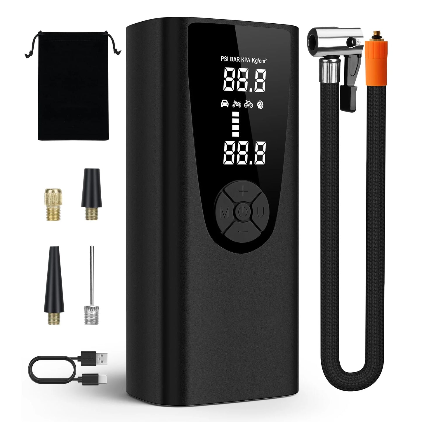 Portable Tire Inflator Model P005 Air Compressor - 150 PSI