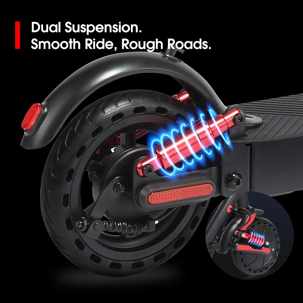 HX D06 electric scooter 500W 36V 25AH Shock absorbing Electric kick scooters