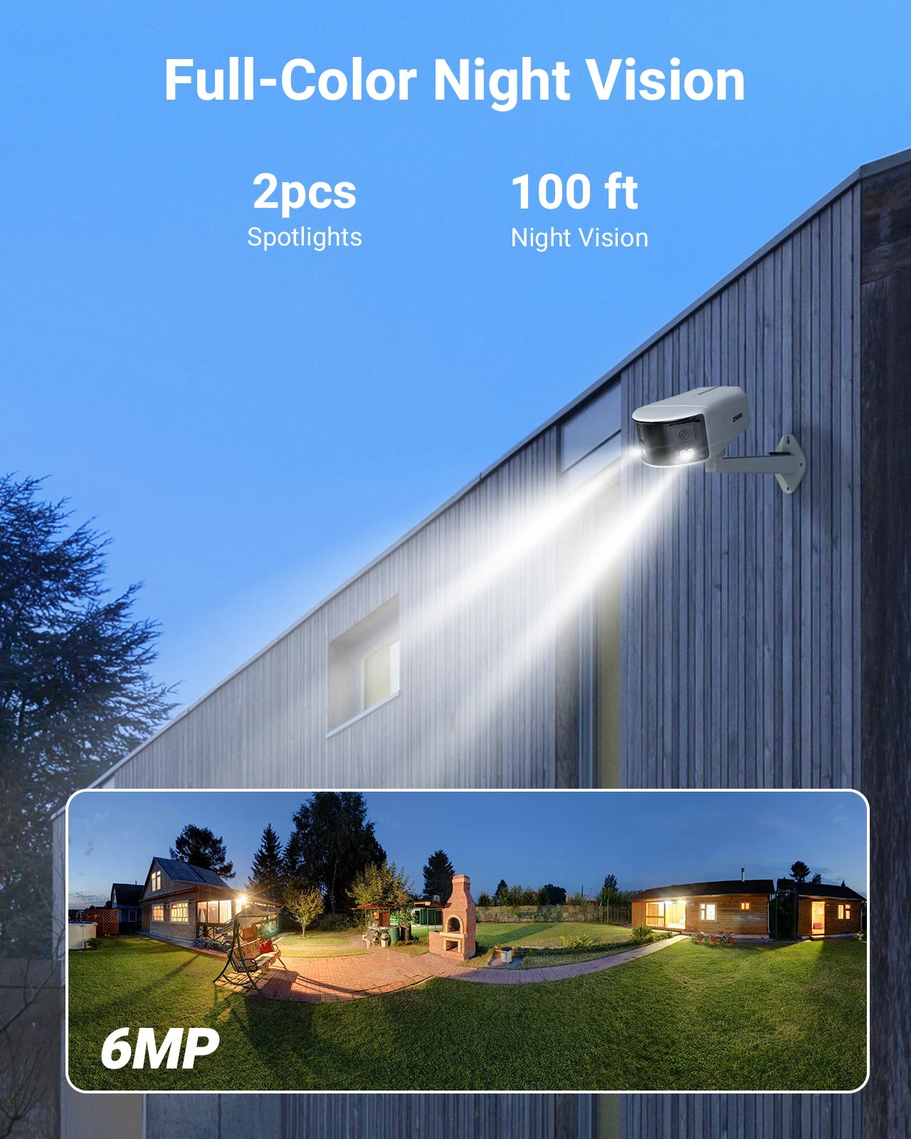 Annke 180° Panoramic Security Camera