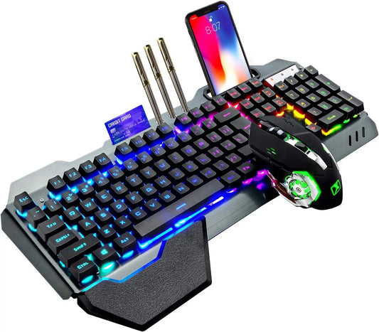 MAMBASNAKE K680 Wireless Gaming Keyboard and Mouse Combo
