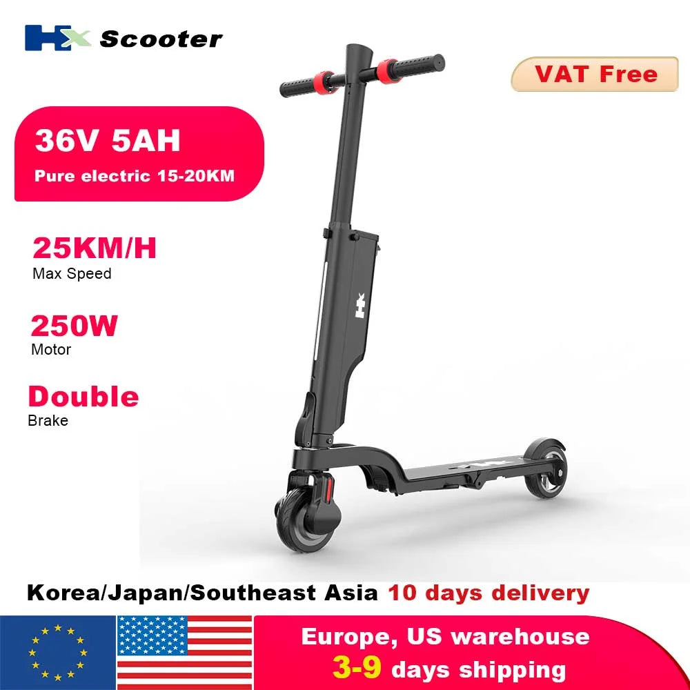 HX X6 Electric Scooter 350W 25KM/H Foldable Adult E-Scooter