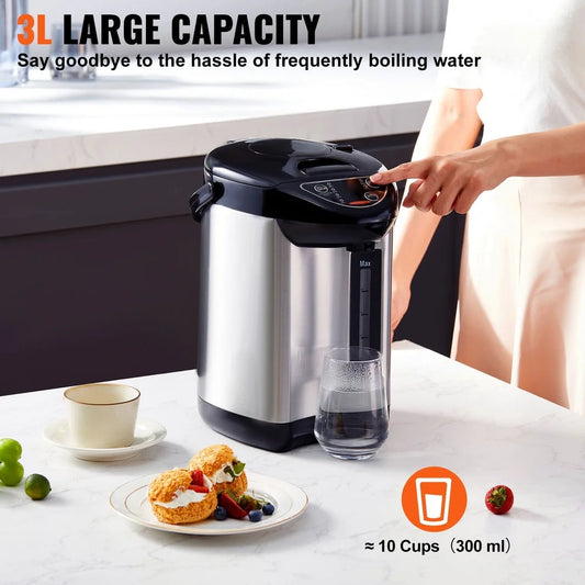 Instant Hot Water Dispenser Electric Countertop 3L 680W