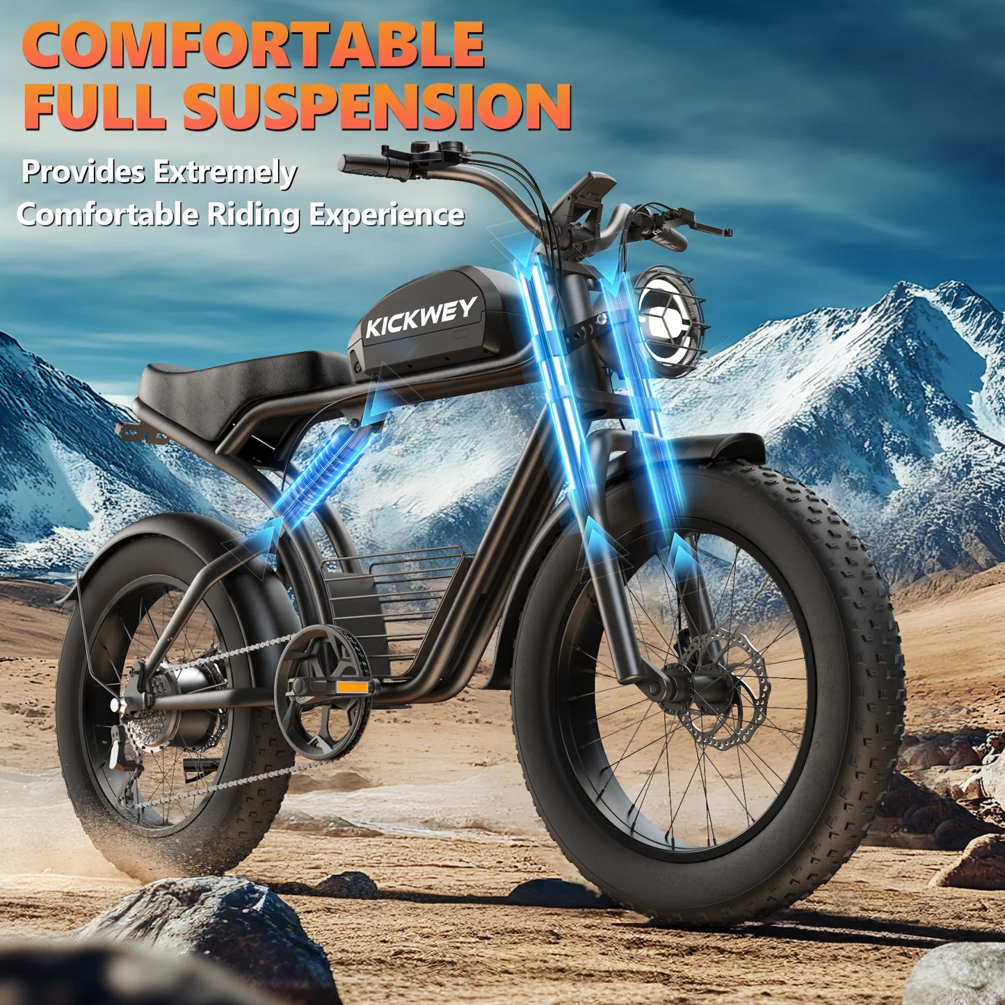 Kickwey K7 Adult Off-Road E-bike 1500W