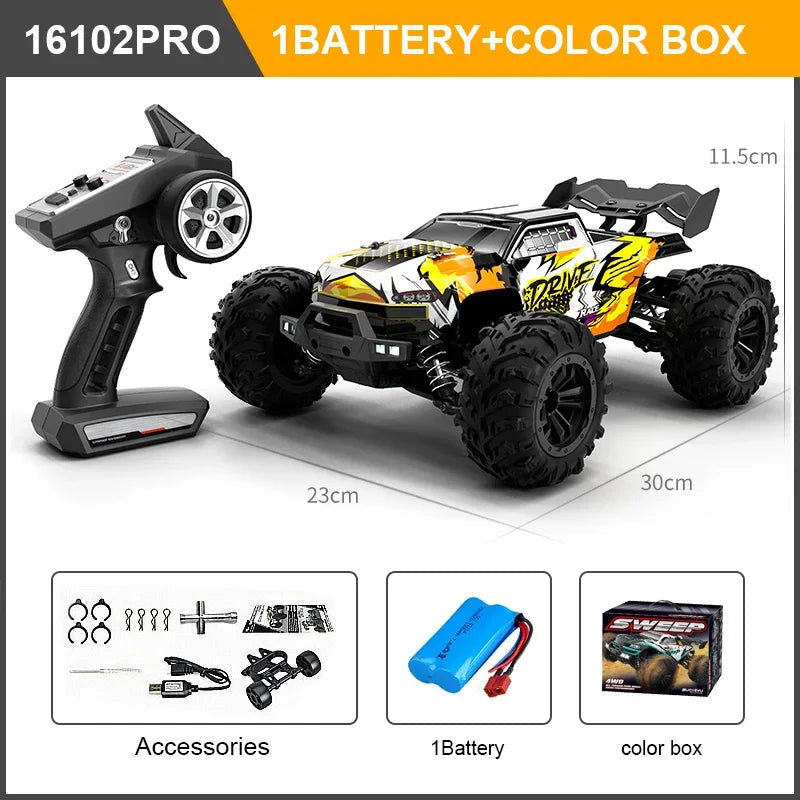 High Speed RC Car 4WD Off Road Vehicle 70KM/H Brushless Motor