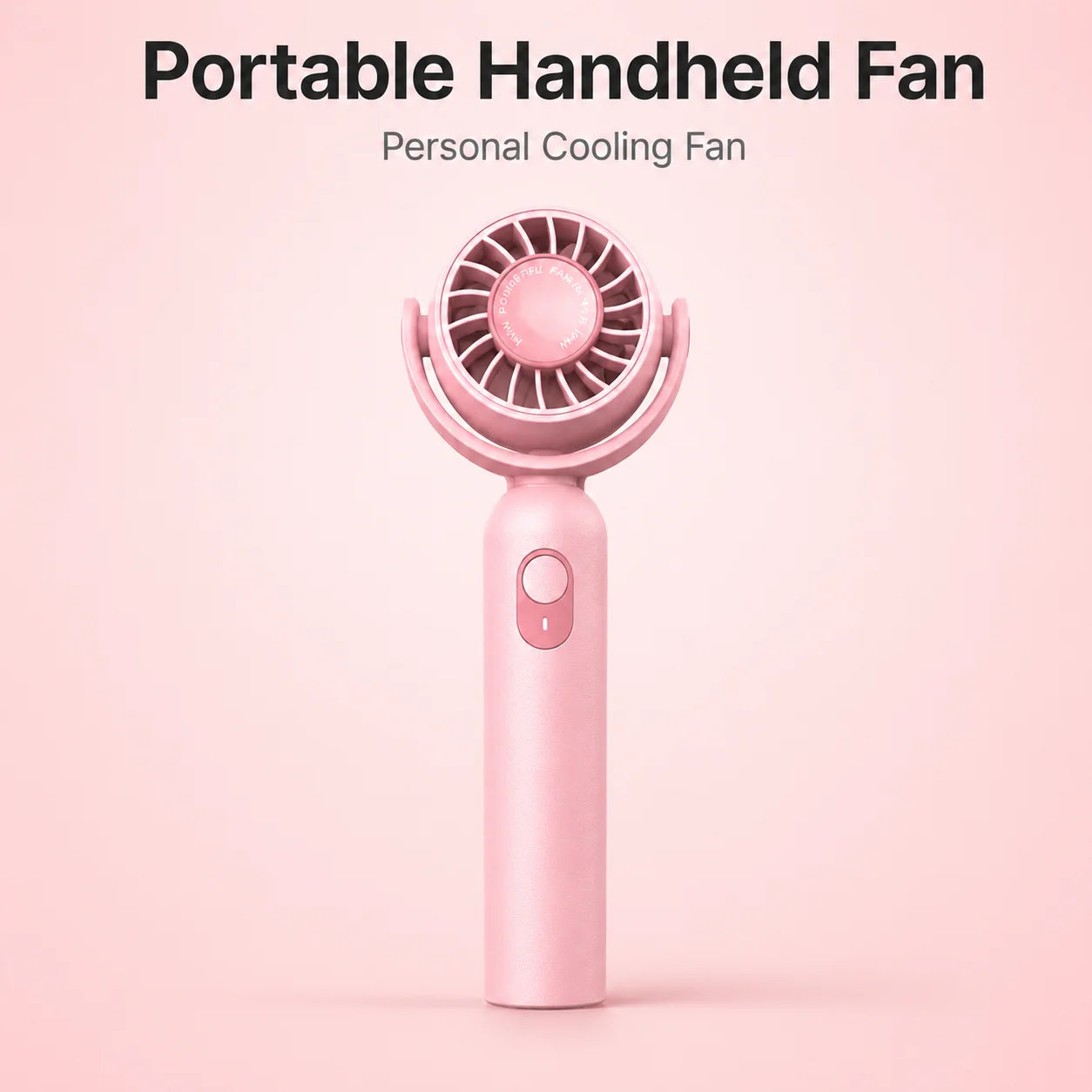Portable Handheld Fan, Foldable Turbo Mini Fan