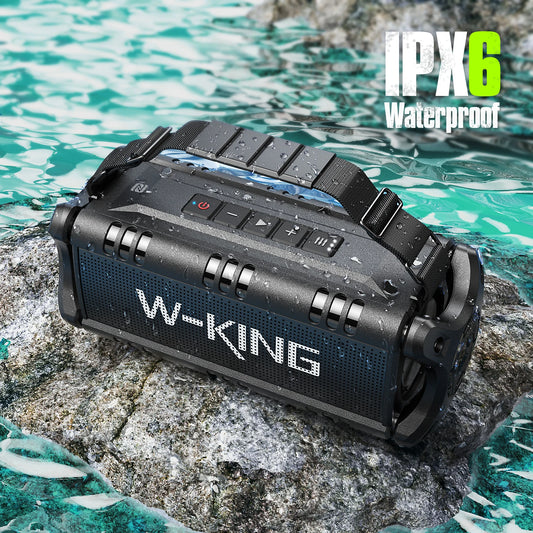W-KING Bluetooth Speaker, 90W Peak 50W RMS