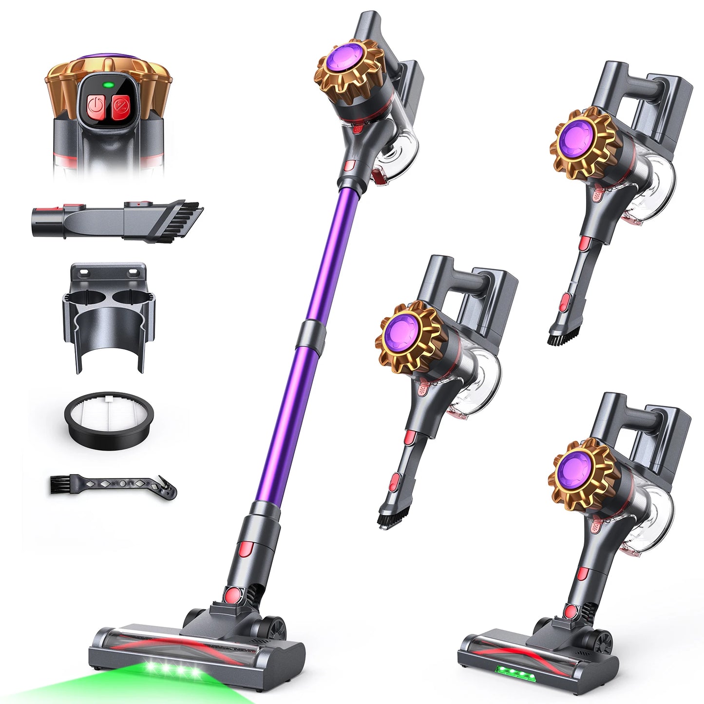 Lubluelu P7 Powerful Cordless Handheld Vacuum Cleaner