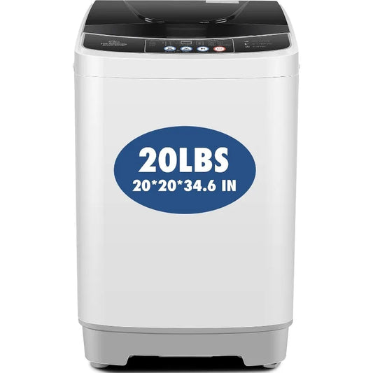 Nictemaw Portable Washing Machine 20Lbs Capacity 2.8 Cu.ft