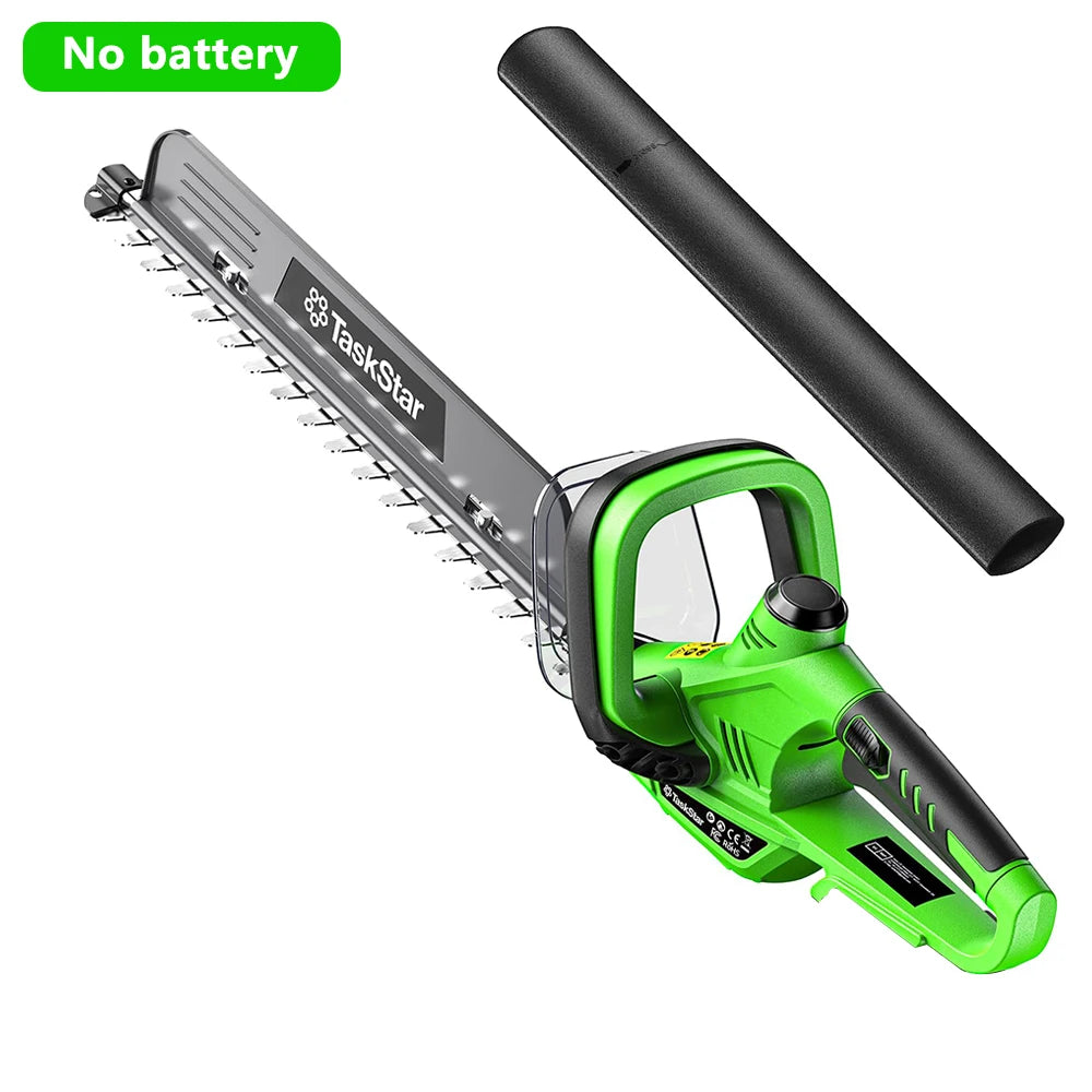 TaskStar Electric Hedge Trimmer 22" Rotatable Handle Bush Trimmer