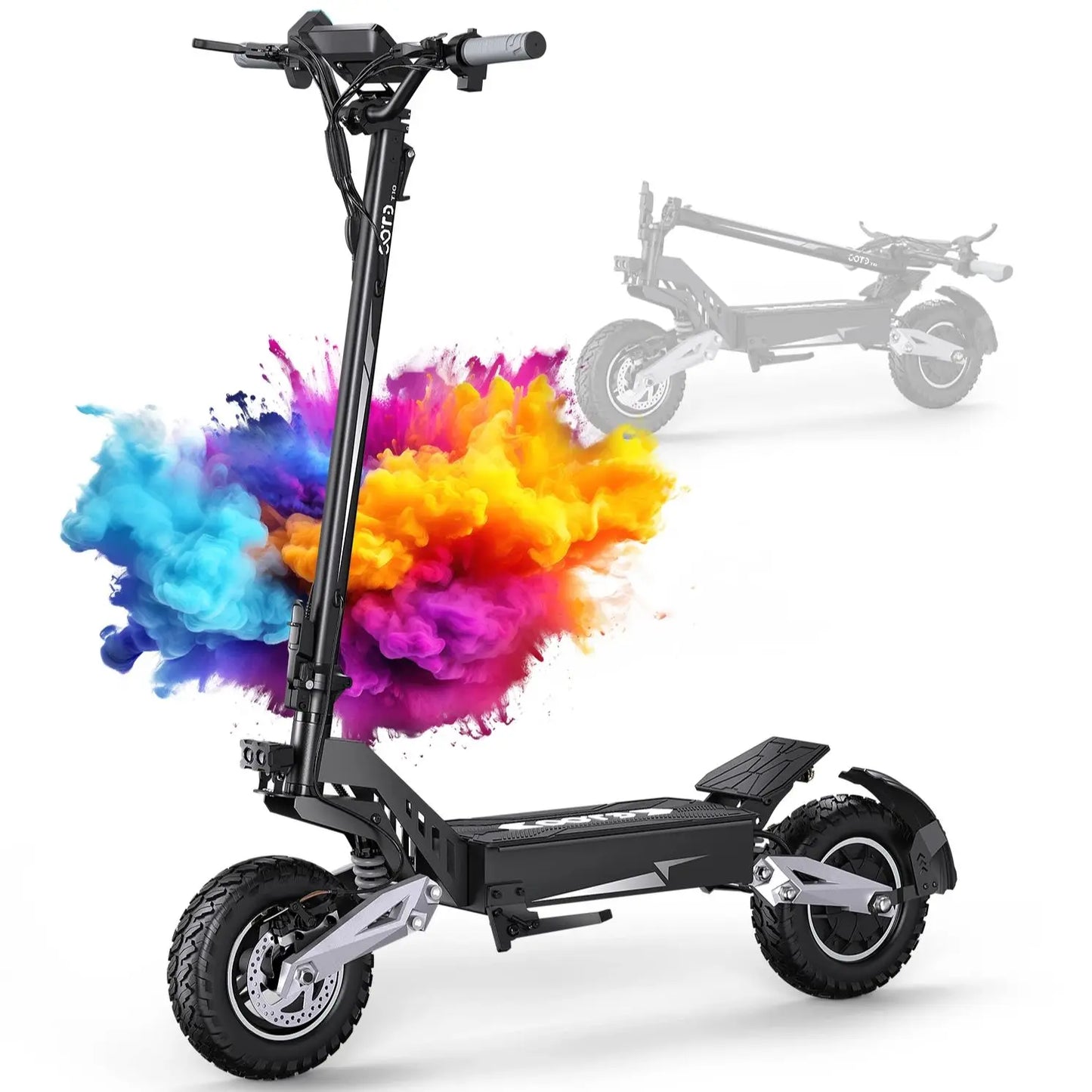OOTD T10 Adult Foldable Electric Scooter