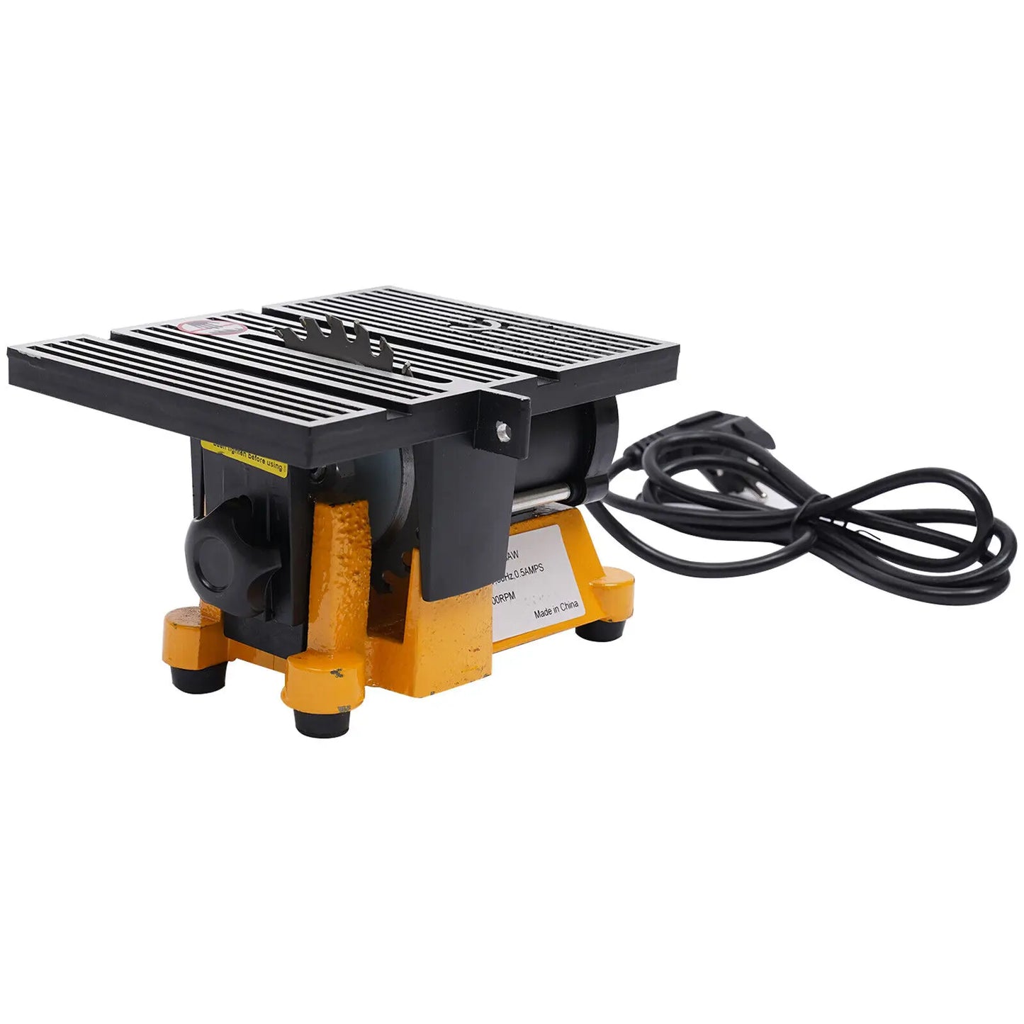 Electric Table Saw Power Tool Metal Wood Cutting Machine Workbench for Carpentry Circular Blade