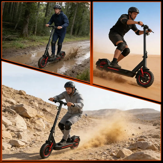 OBX 1200W Off-Road Electric Scooter for Adults