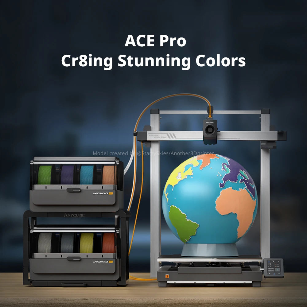 ANYCUBIC Kobra 3 Max Combo Multi-Color 3D Printer
