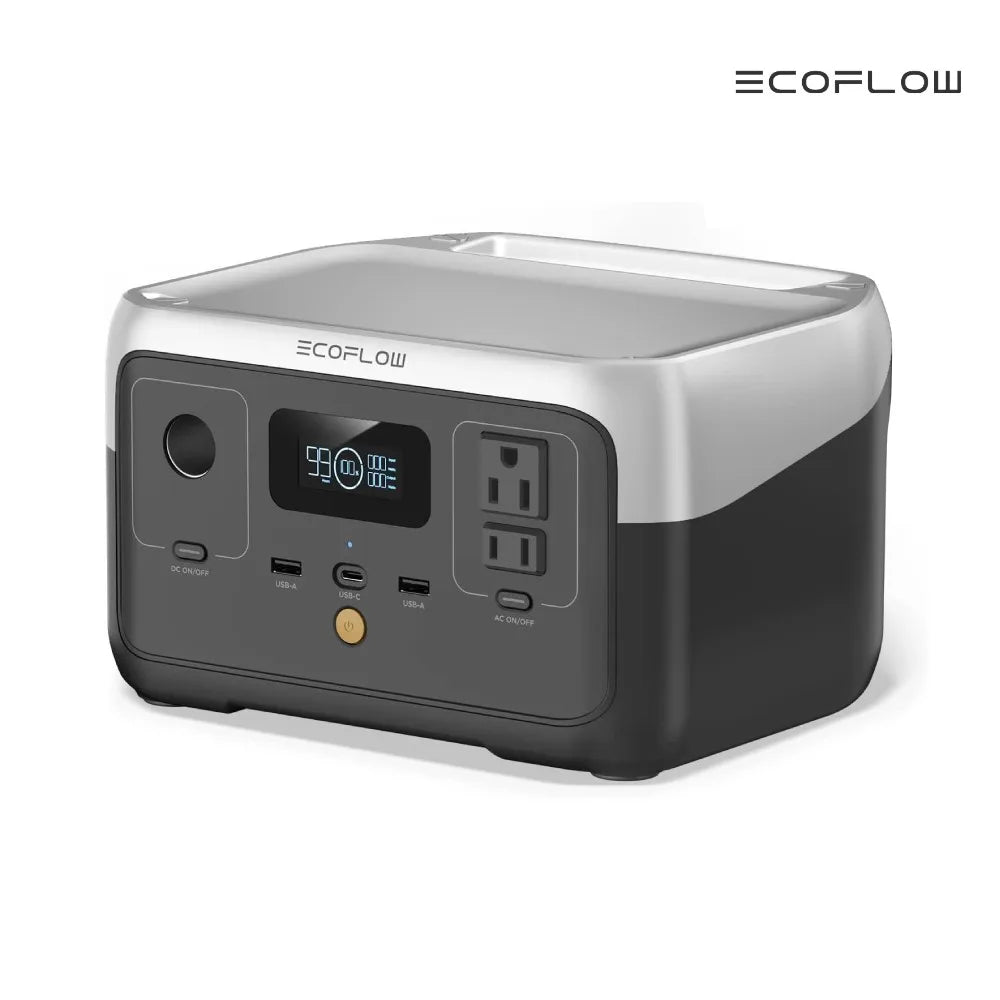ECOFLOW Portable Power Station RIVER 2, 243Wh LiFePO4 Battery