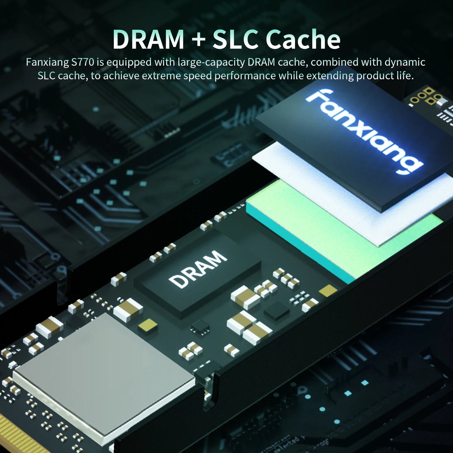 Fanxiang S770 M.2 SSD NVMe 7300MB/s